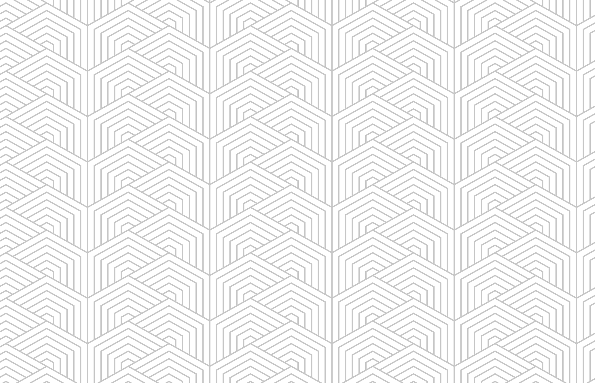 Grey hexagon pattern geometric vinyl carpet - TenStickers