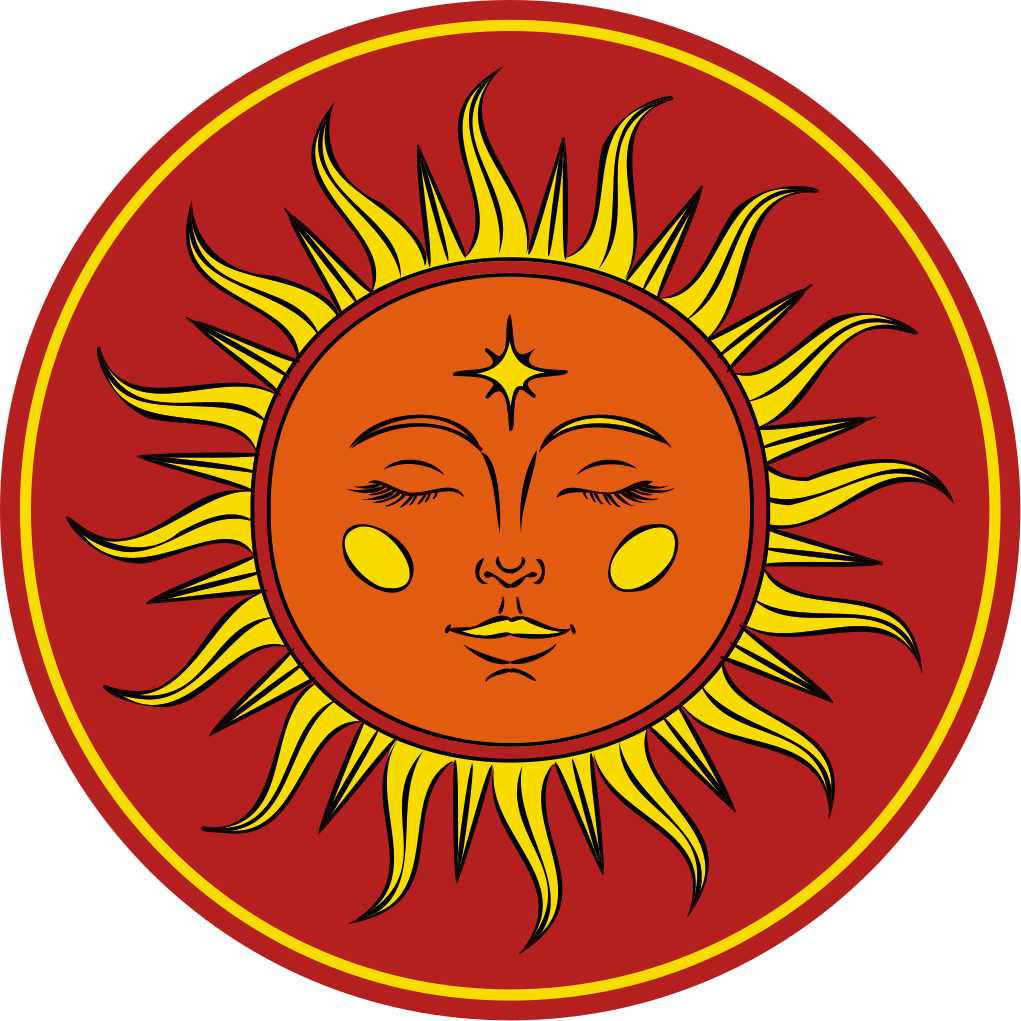 Sunny Face nature vinyl carpet - TenStickers
