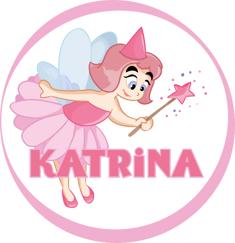 Ballet Fairy Theme custom vinyl carpet - TenStickers