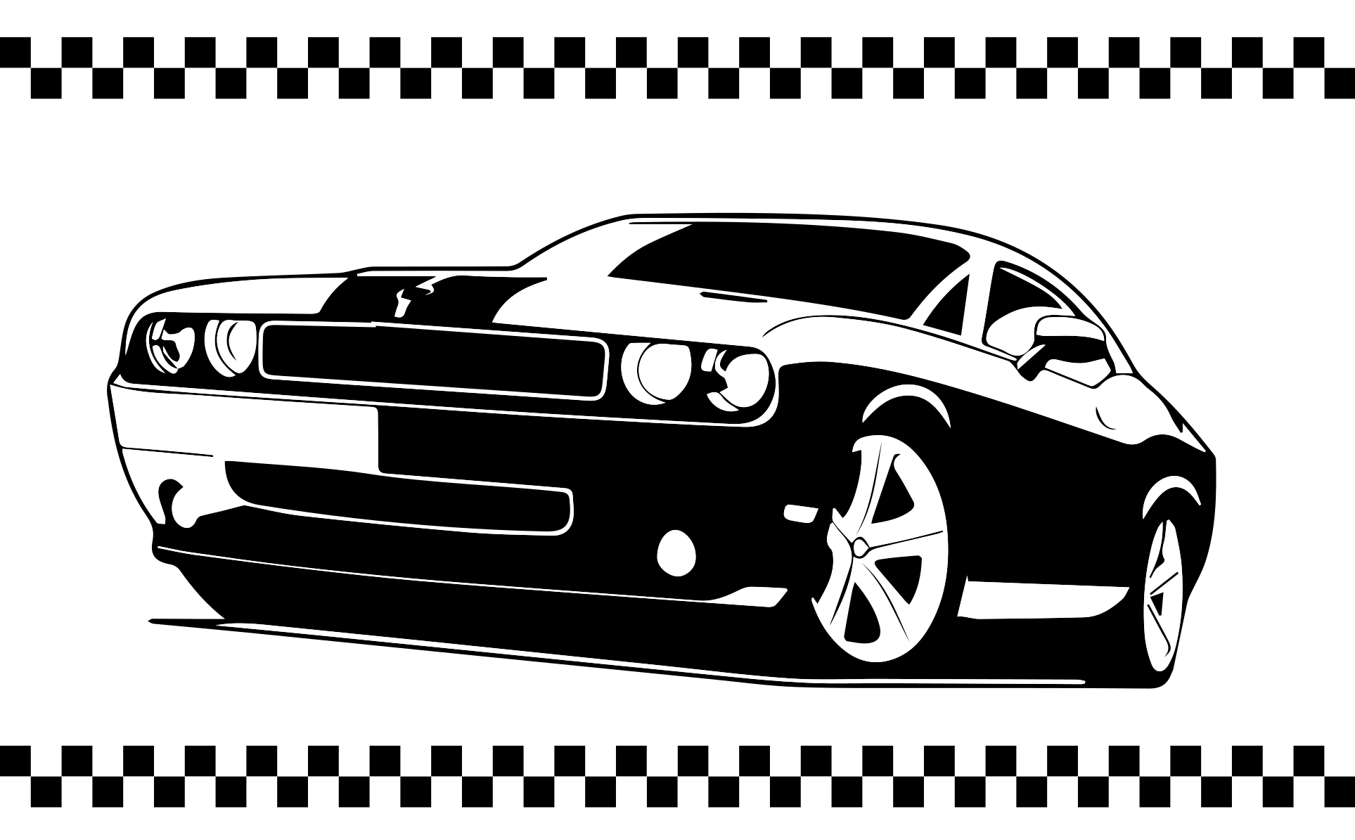 Stylish sports cars teen vinyl carpet - TenStickers