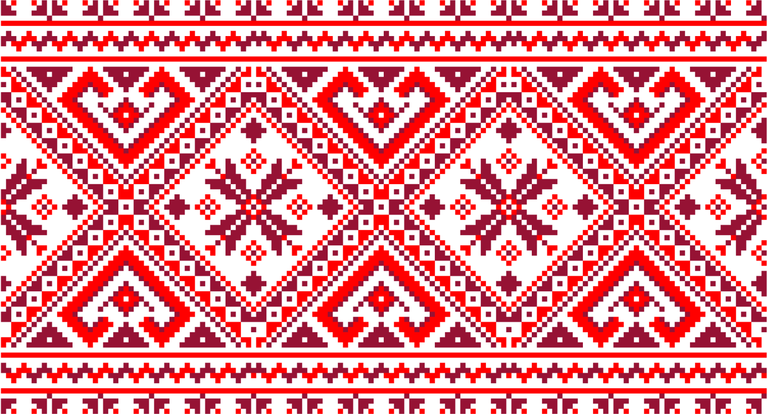 Vibrant geometric arrangement ethnic vinyl carpet - TenStickers