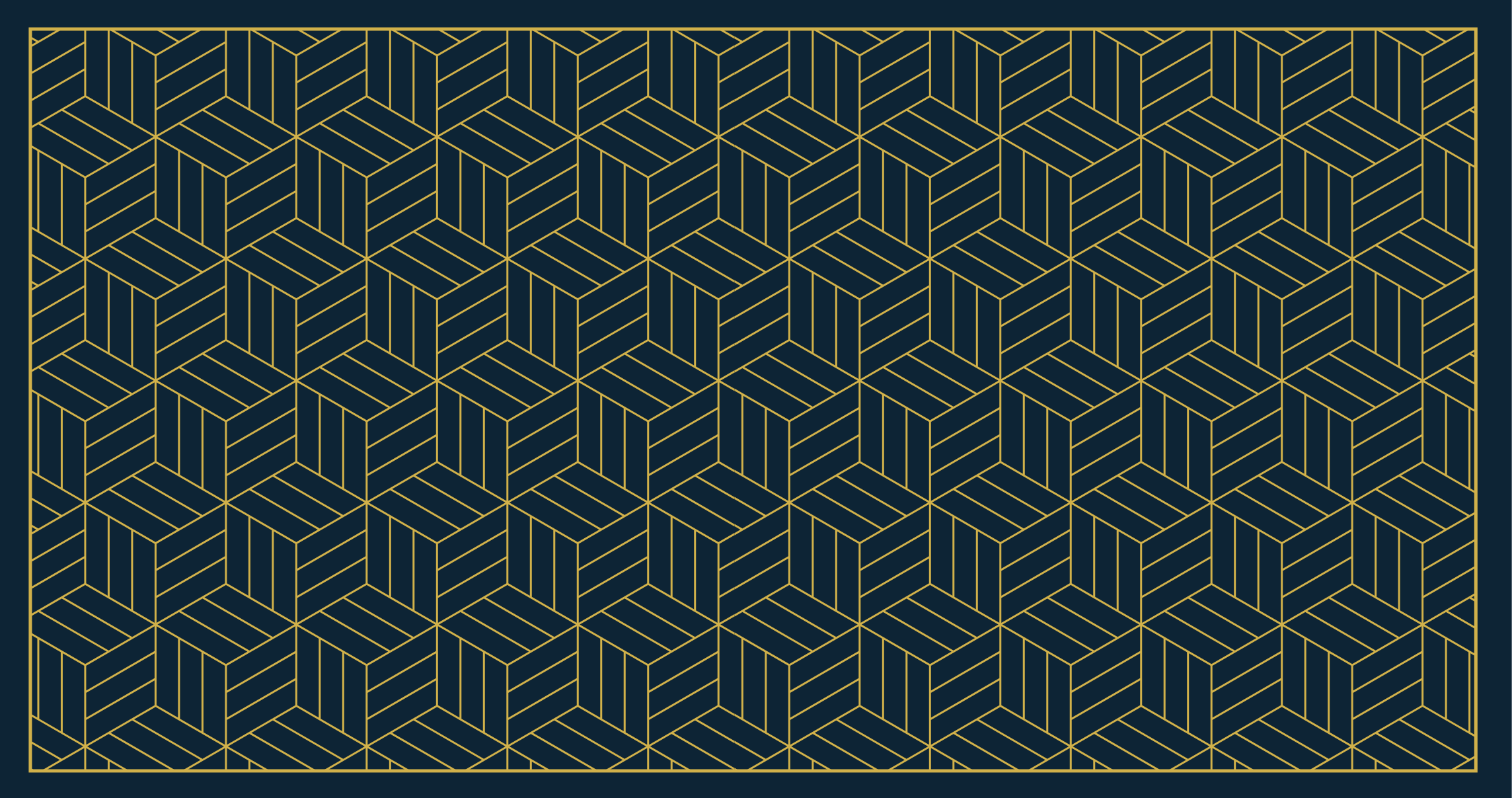 Chic geometric motif modern vinyl carpet - TenStickers