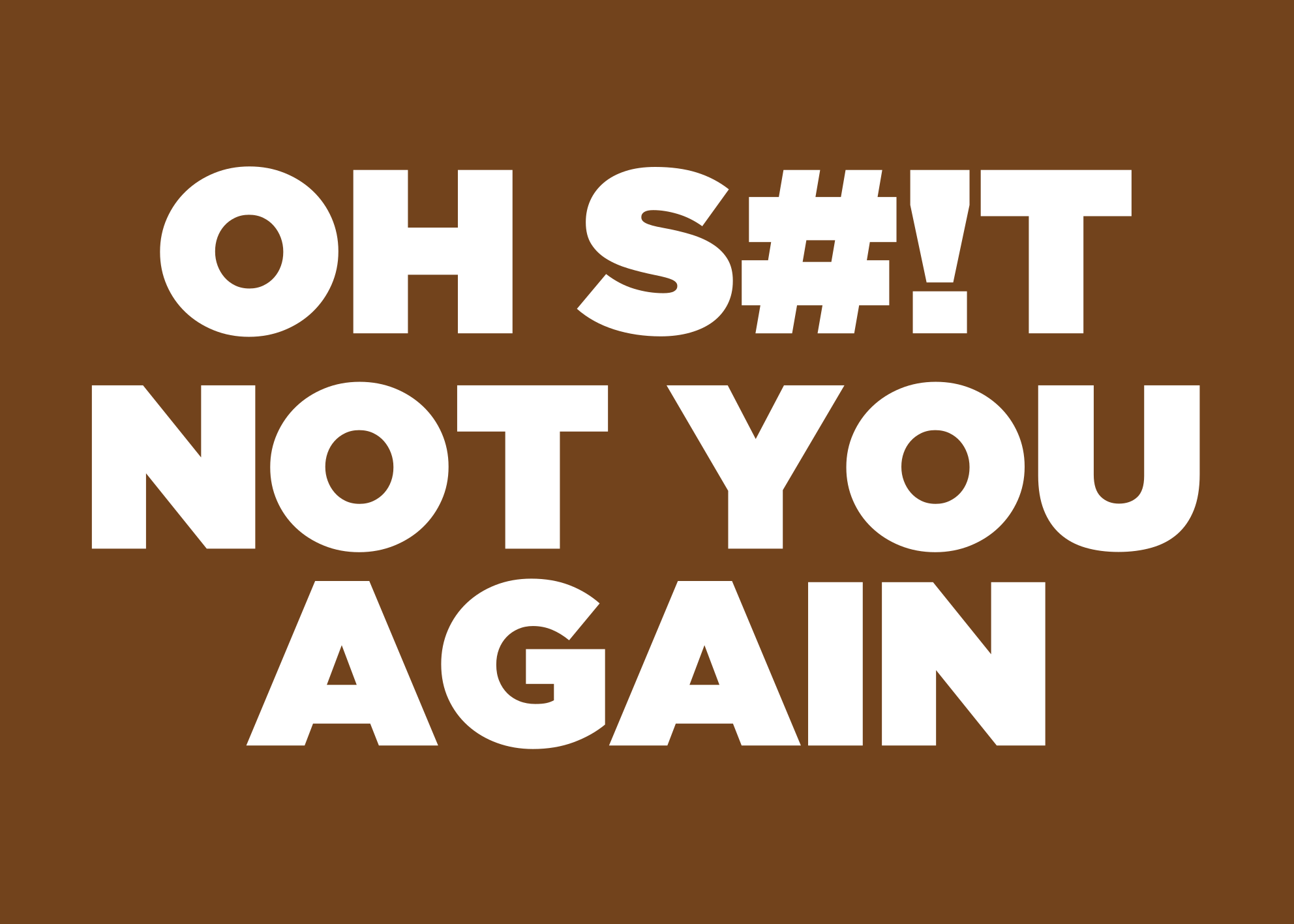 Oh not you again entrance hall vinyl carpet - TenStickers