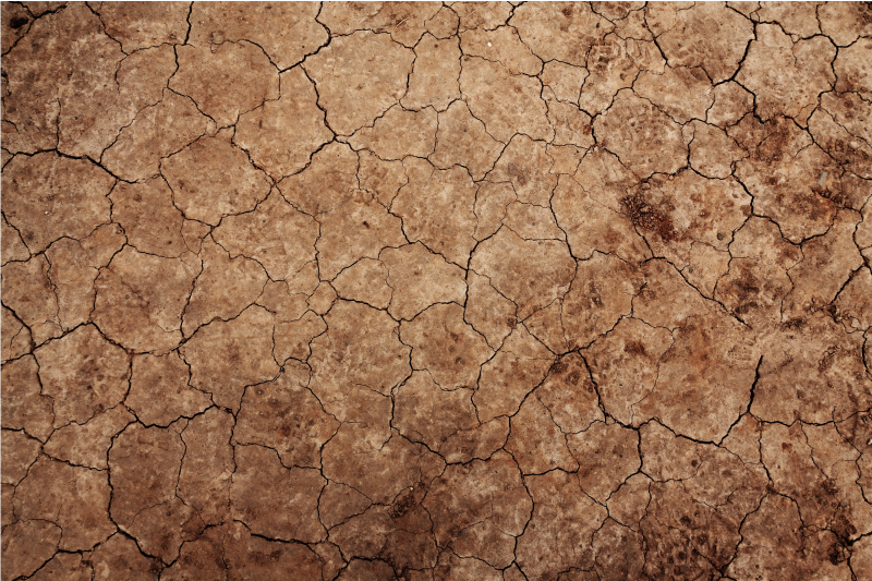 Cracked Earth Texture stone effect vinyl carpet - TenStickers
