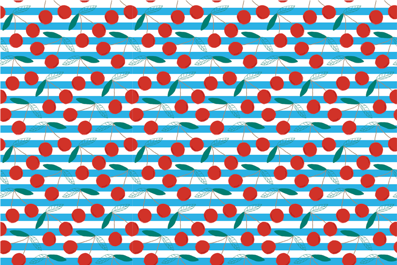 Cherry blossom display kitchen vinyl carpet - TenStickers