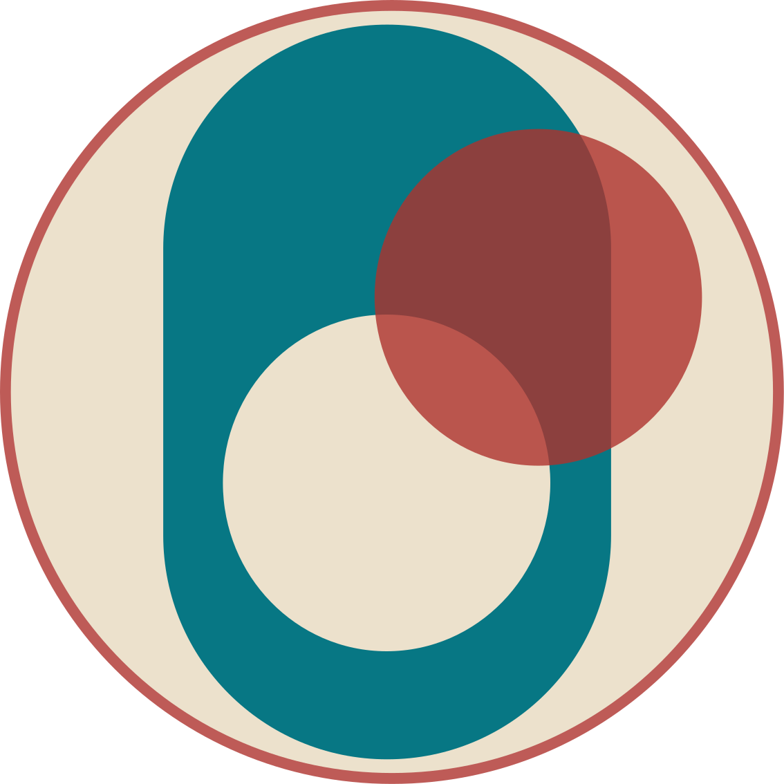 Circles In Harmony modern vinyl carpet - TenStickers