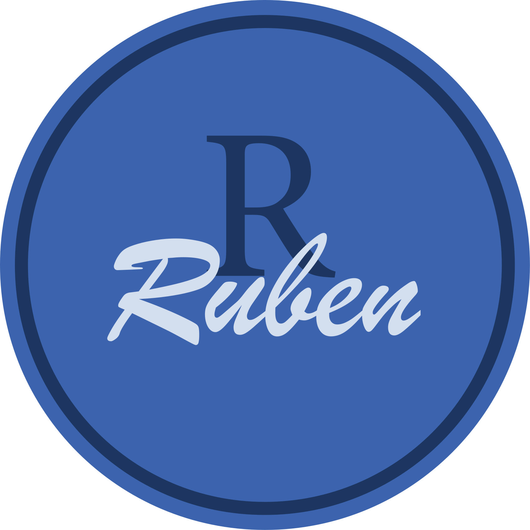 Custom vinyl carpet personalized name circle - TenStickers