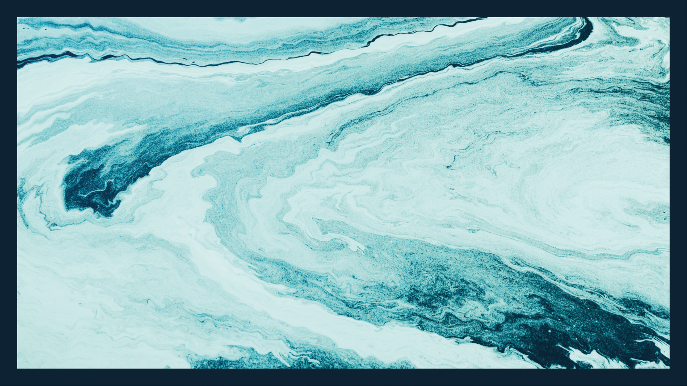 Swirling Aqua Pattern living room vinyl carpet - TenStickers