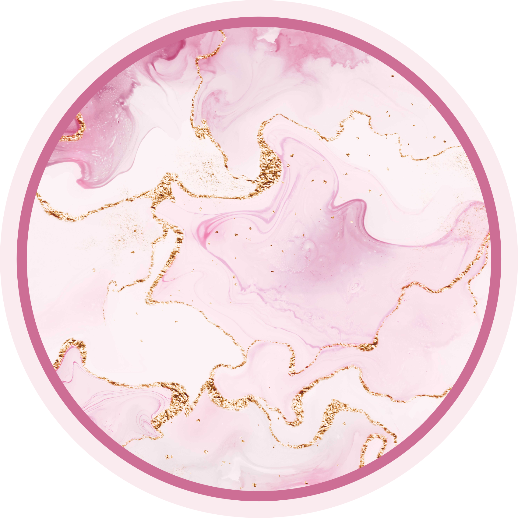 Elegant Pink Swirl marble vinyl carpet - TenStickers