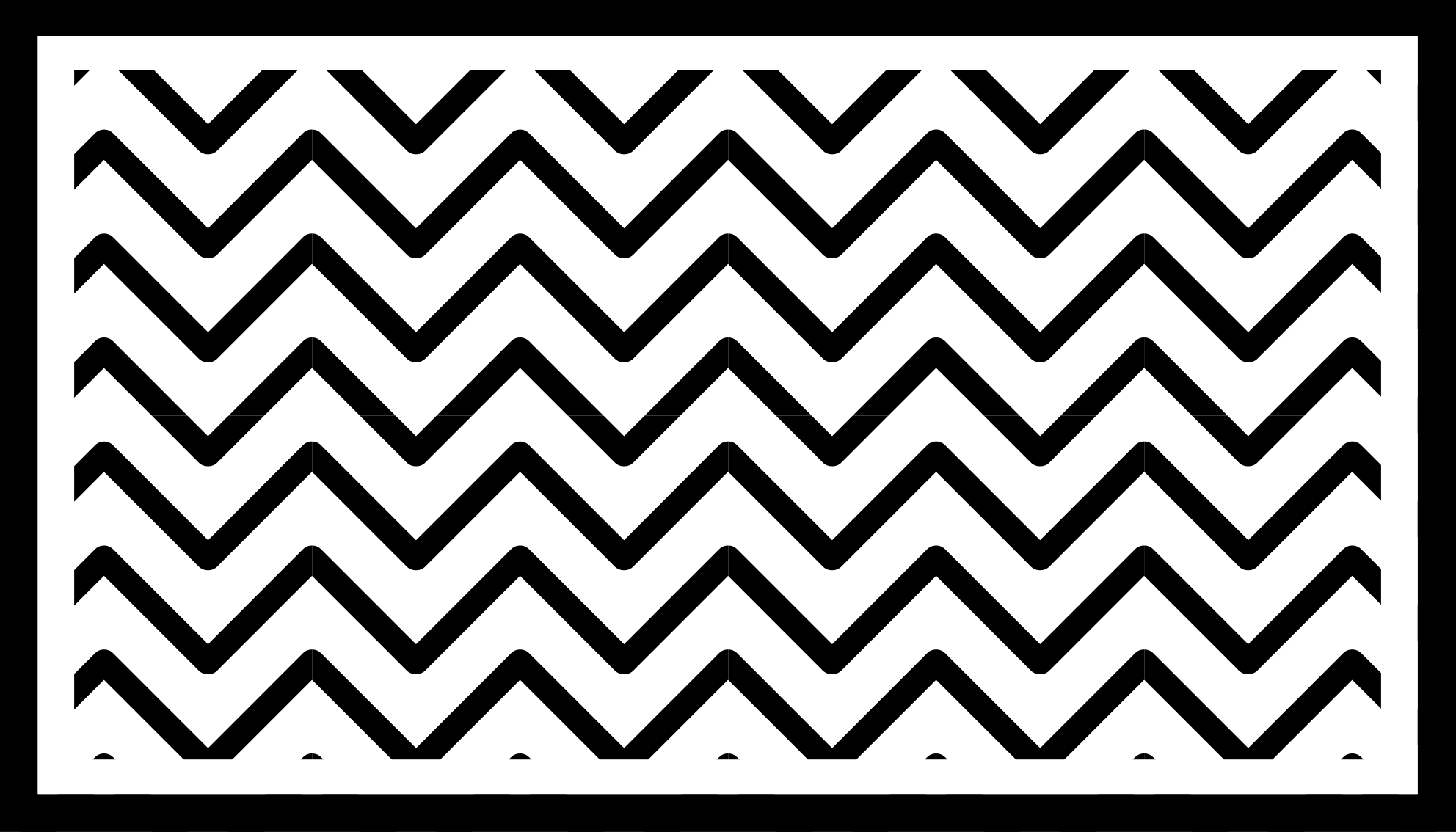 Chevron style entrance hall vinyl carpet - TenStickers