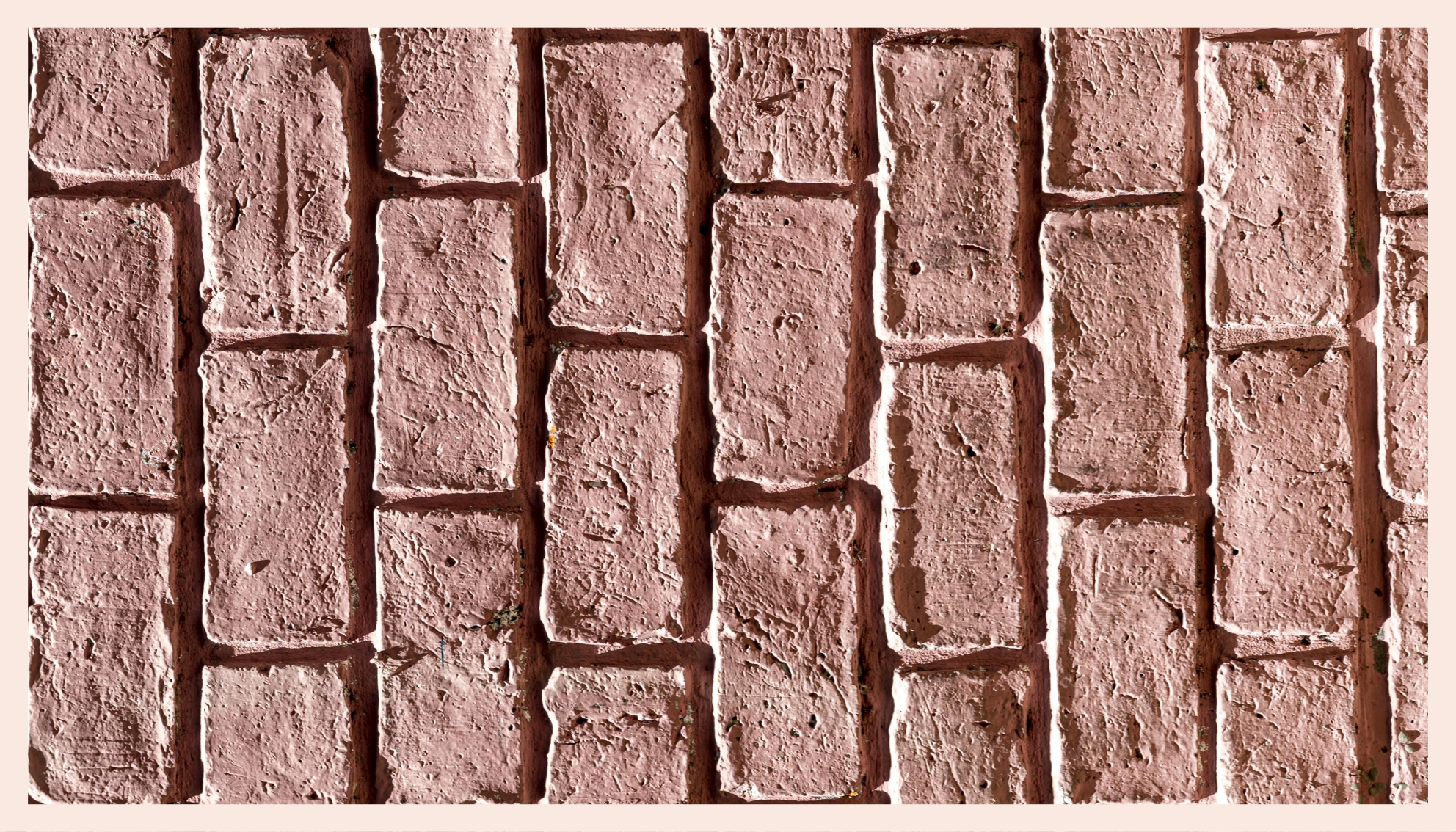 Stone effect vinyl carpet rustic brick design - TenStickers