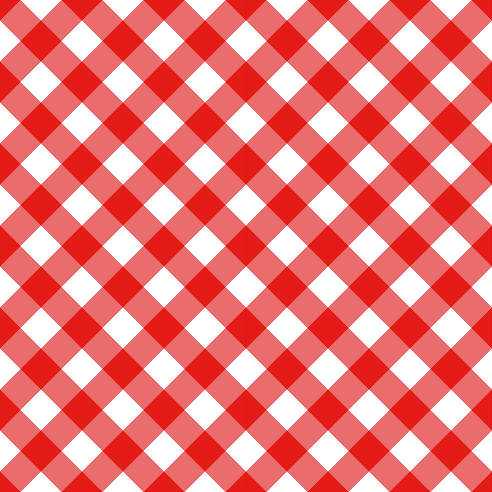 Crimson Checked Motif striped vinyl carpet - TenStickers