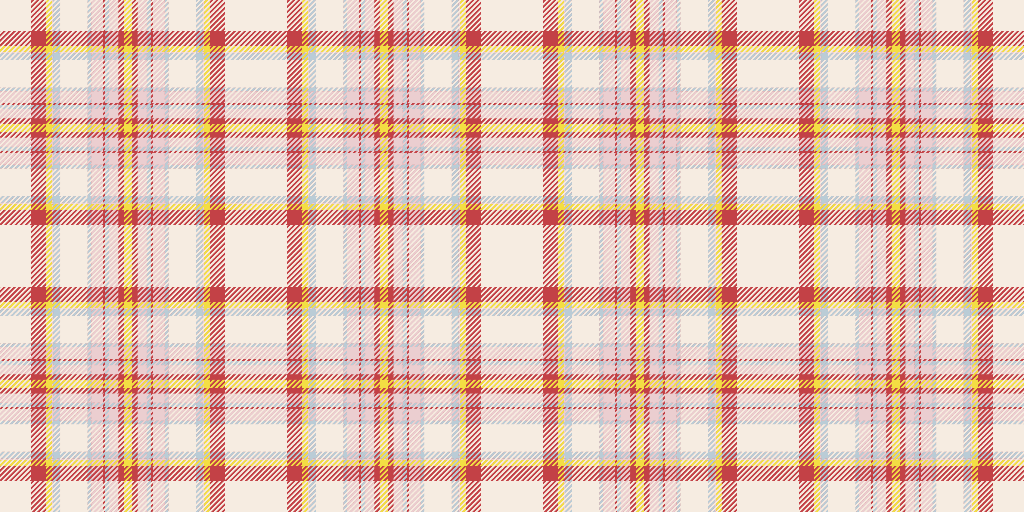 Plaid Pattern Play striped vinyl carpet - TenStickers