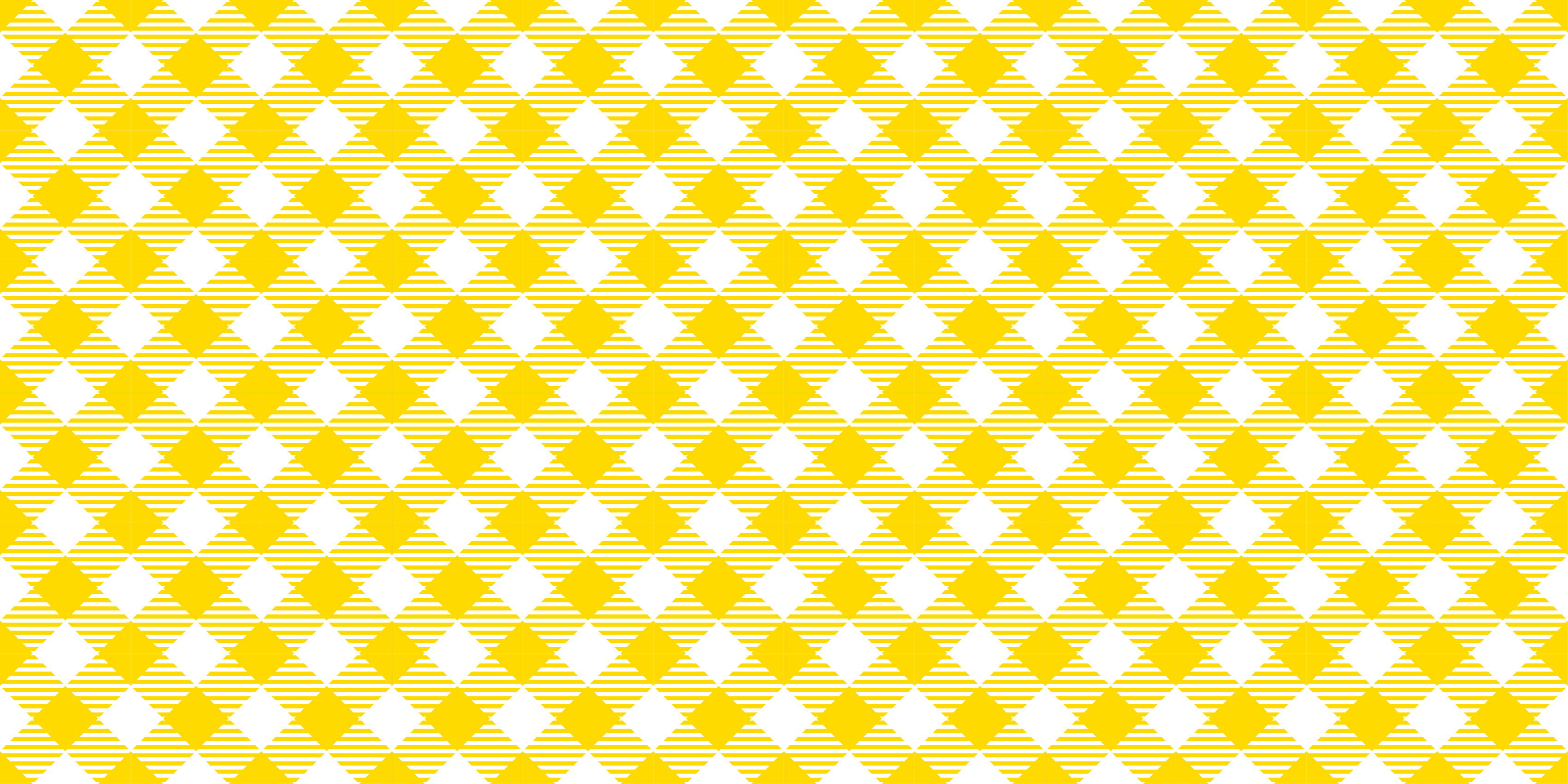 Yellow Diamond Motif striped vinyl carpet - TenStickers