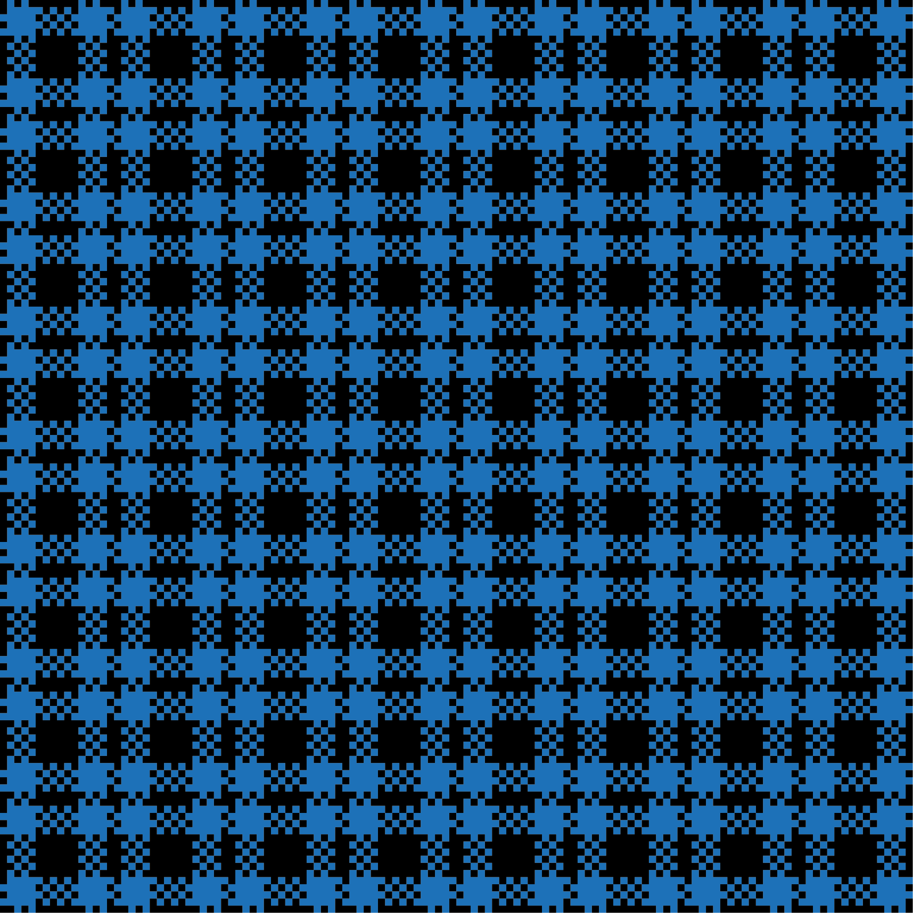 Blue Checker Pattern tile vinyl carpet - TenStickers