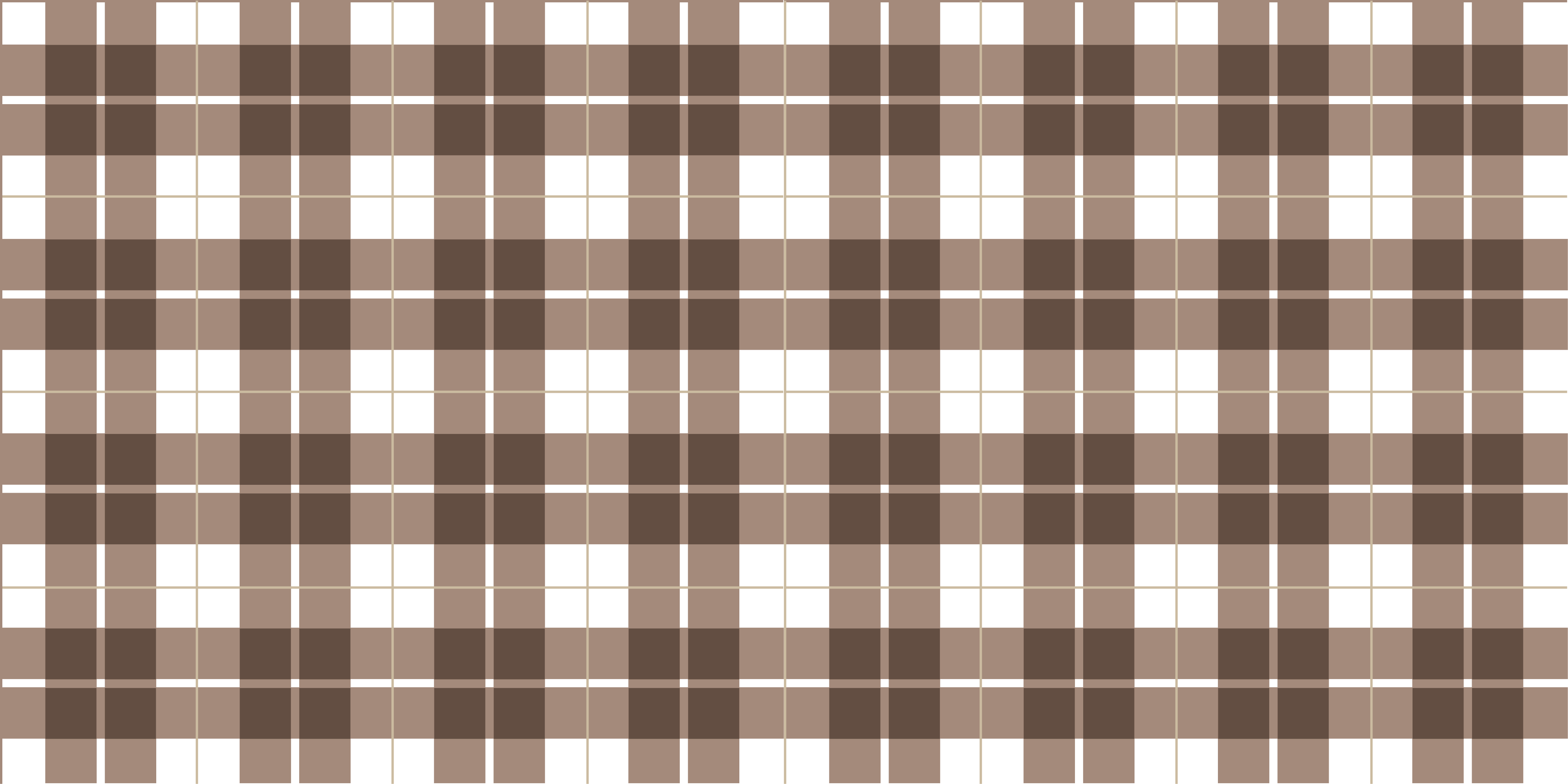 Brown Plaid Print tile vinyl carpet - TenStickers