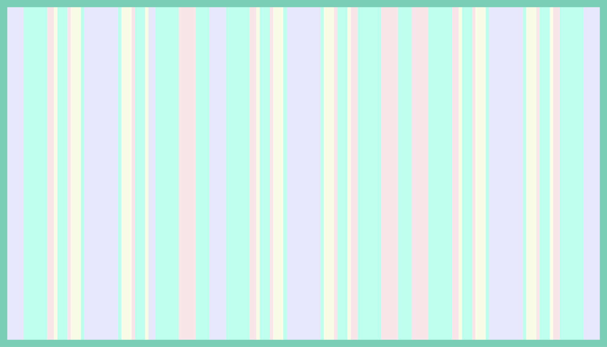 Pastel lines pattern striped vinyl carpet - TenStickers
