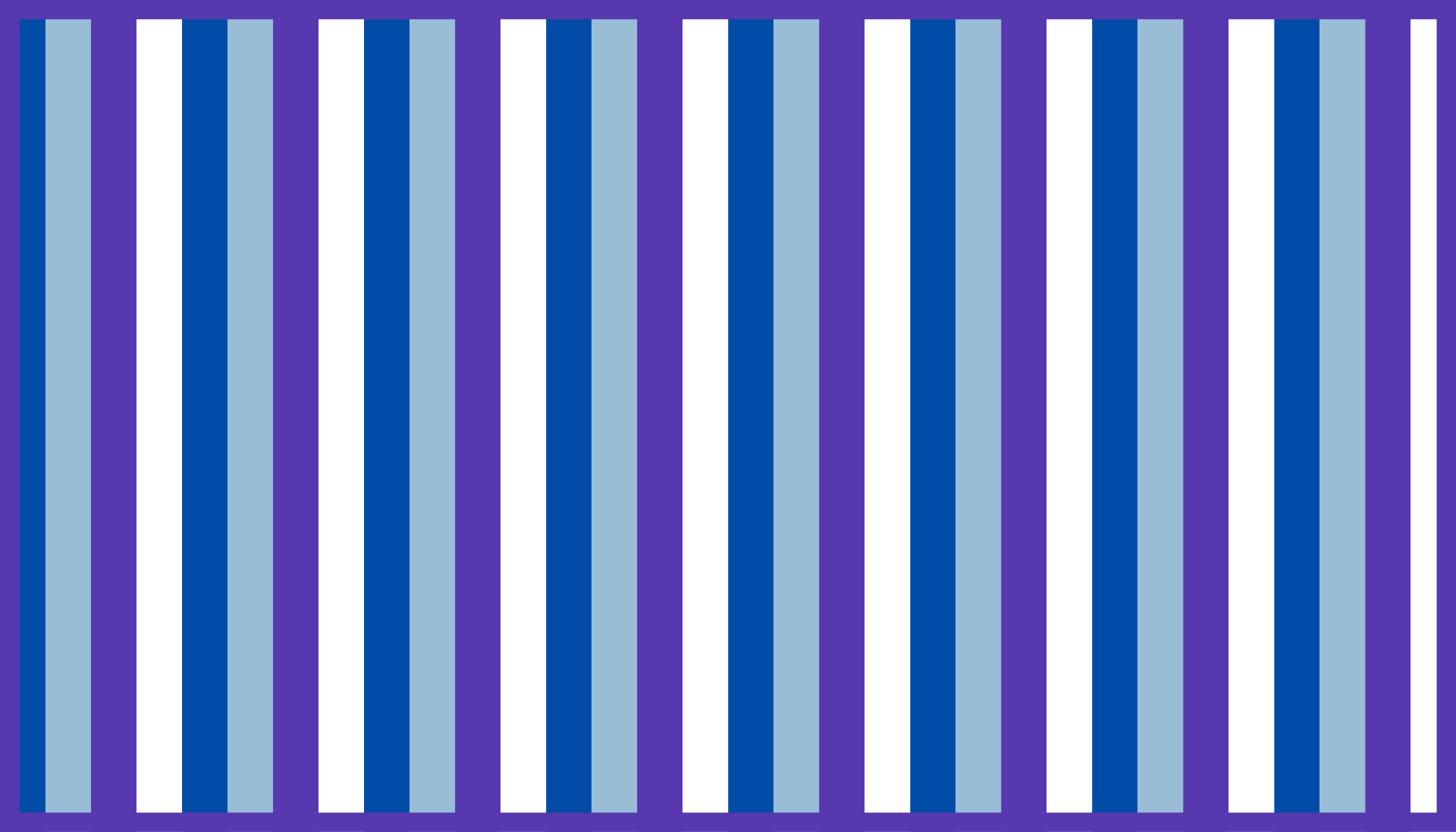 Bright blue pattern striped vinyl carpet - TenStickers
