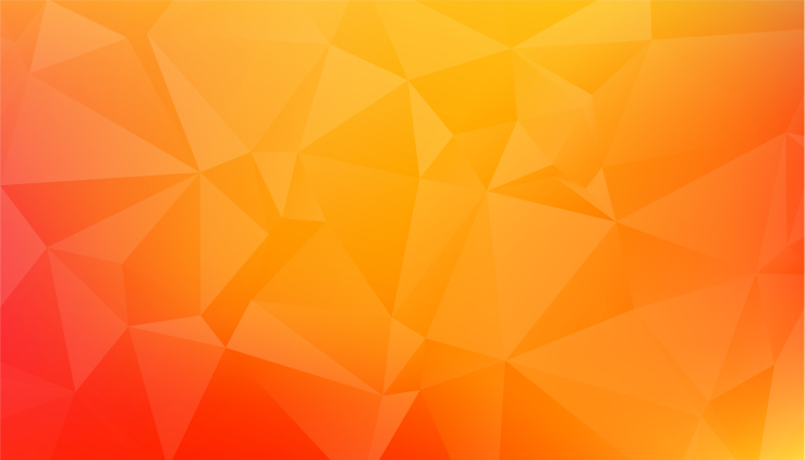 Geometric Gradient Effect living room vinyl carpet - TenStickers