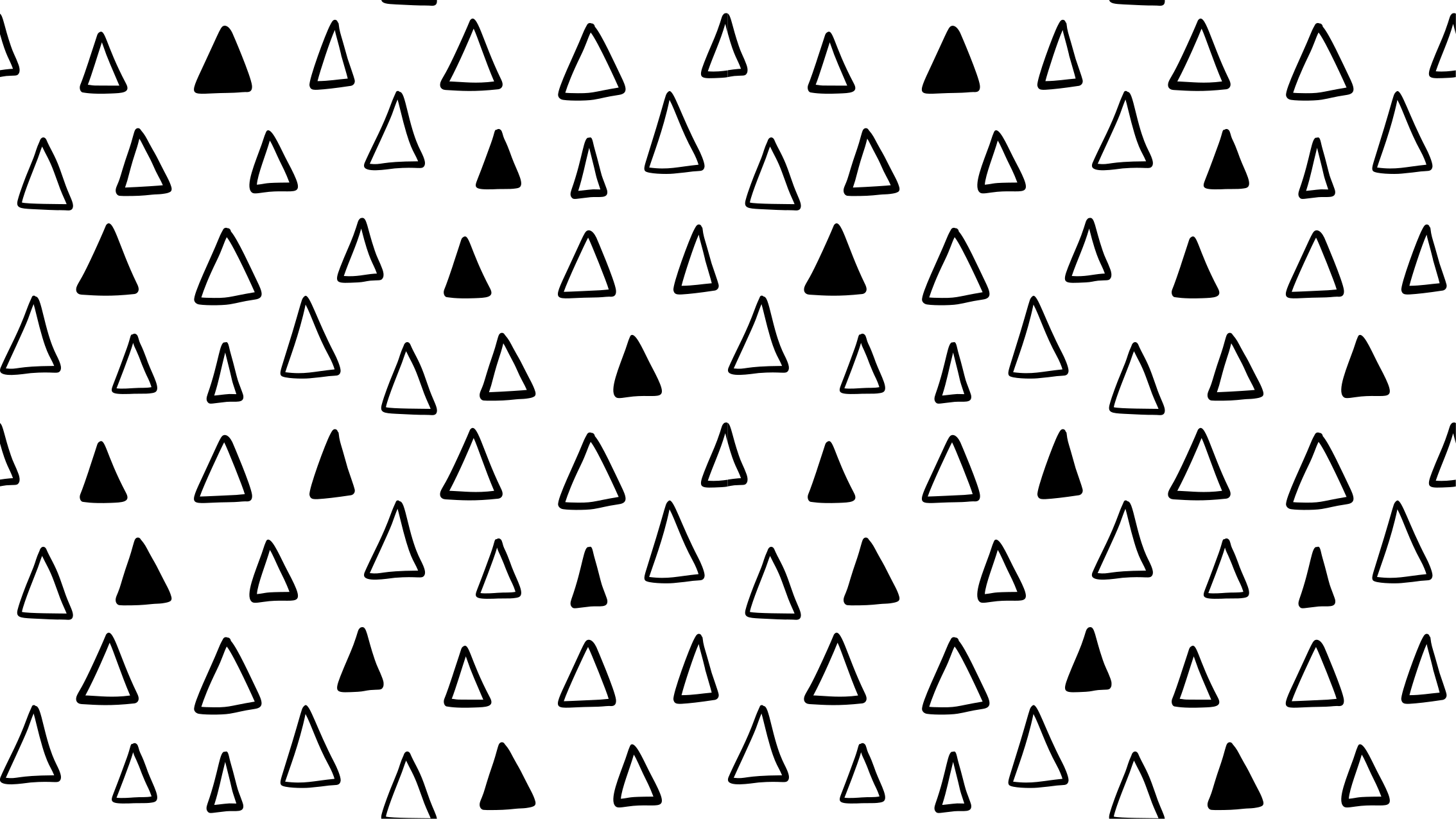 Star vinyl carpet with triangle designs - TenStickers