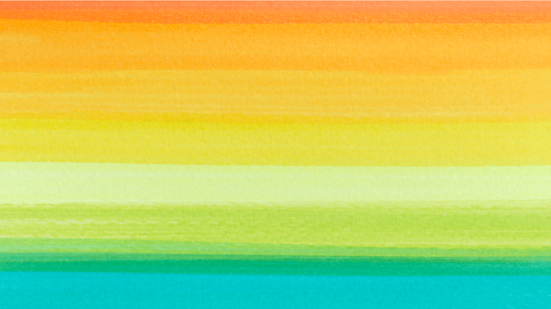 Vibrant Gradient Lines living room vinyl carpet - TenStickers