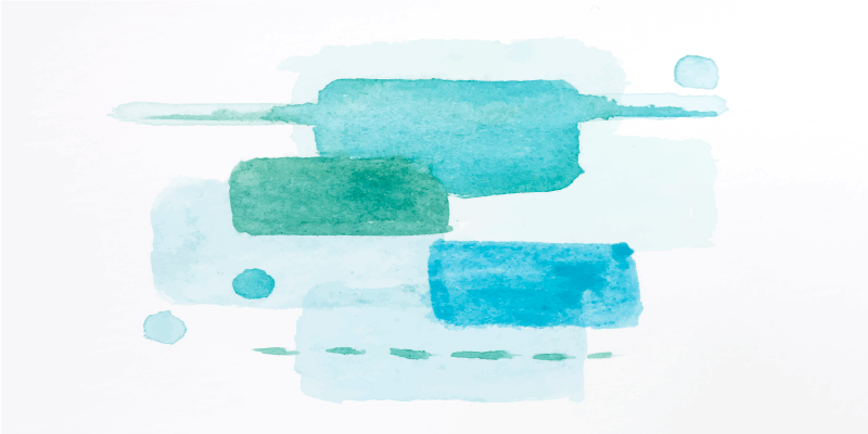 Aquatic Color Blocks living room vinyl carpet - TenStickers