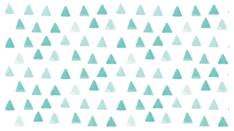 Geometric vinyl carpet with triangular patterns - TenStickers