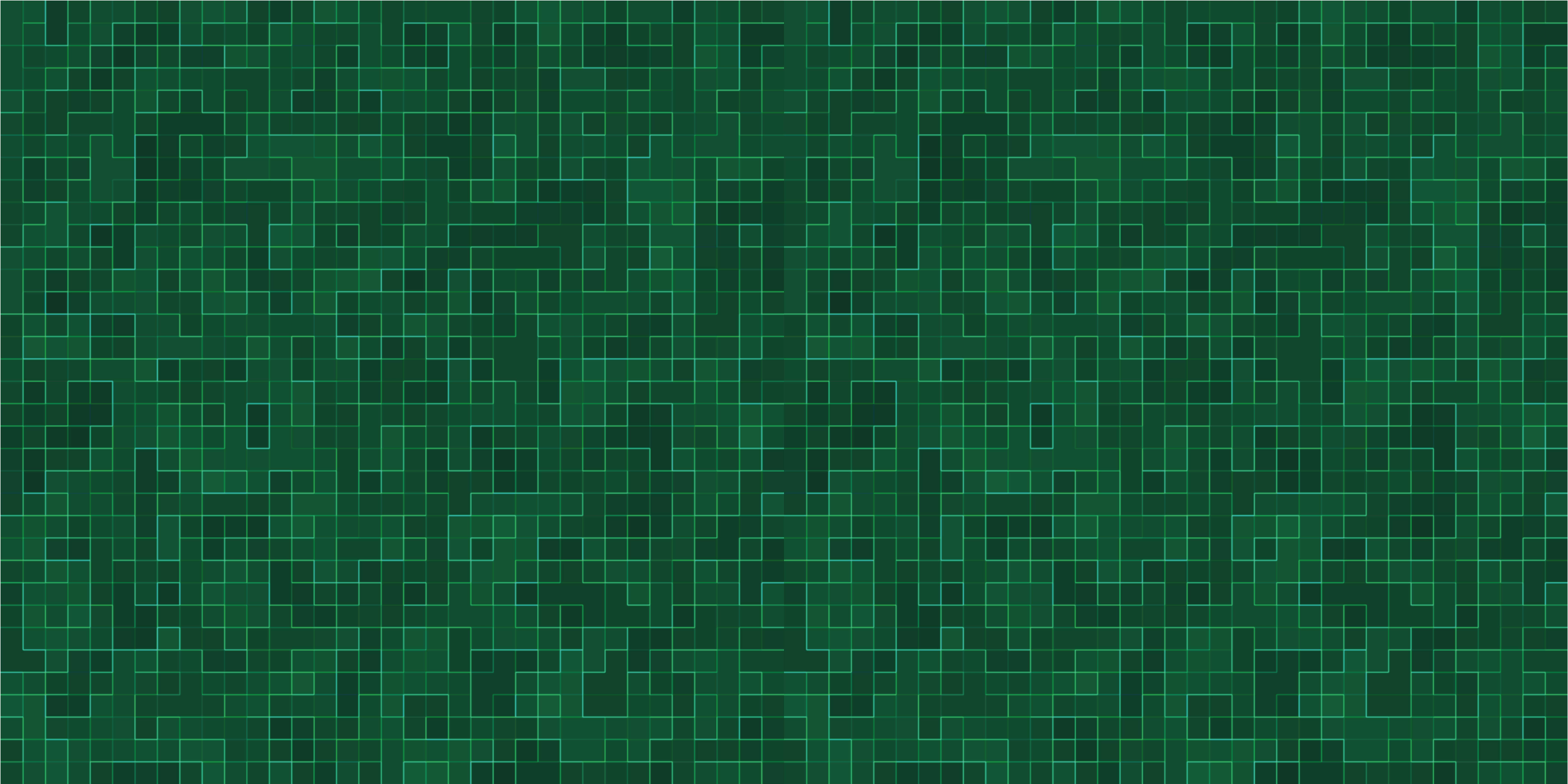 Green Grid Pattern geometric vinyl carpet - TenStickers