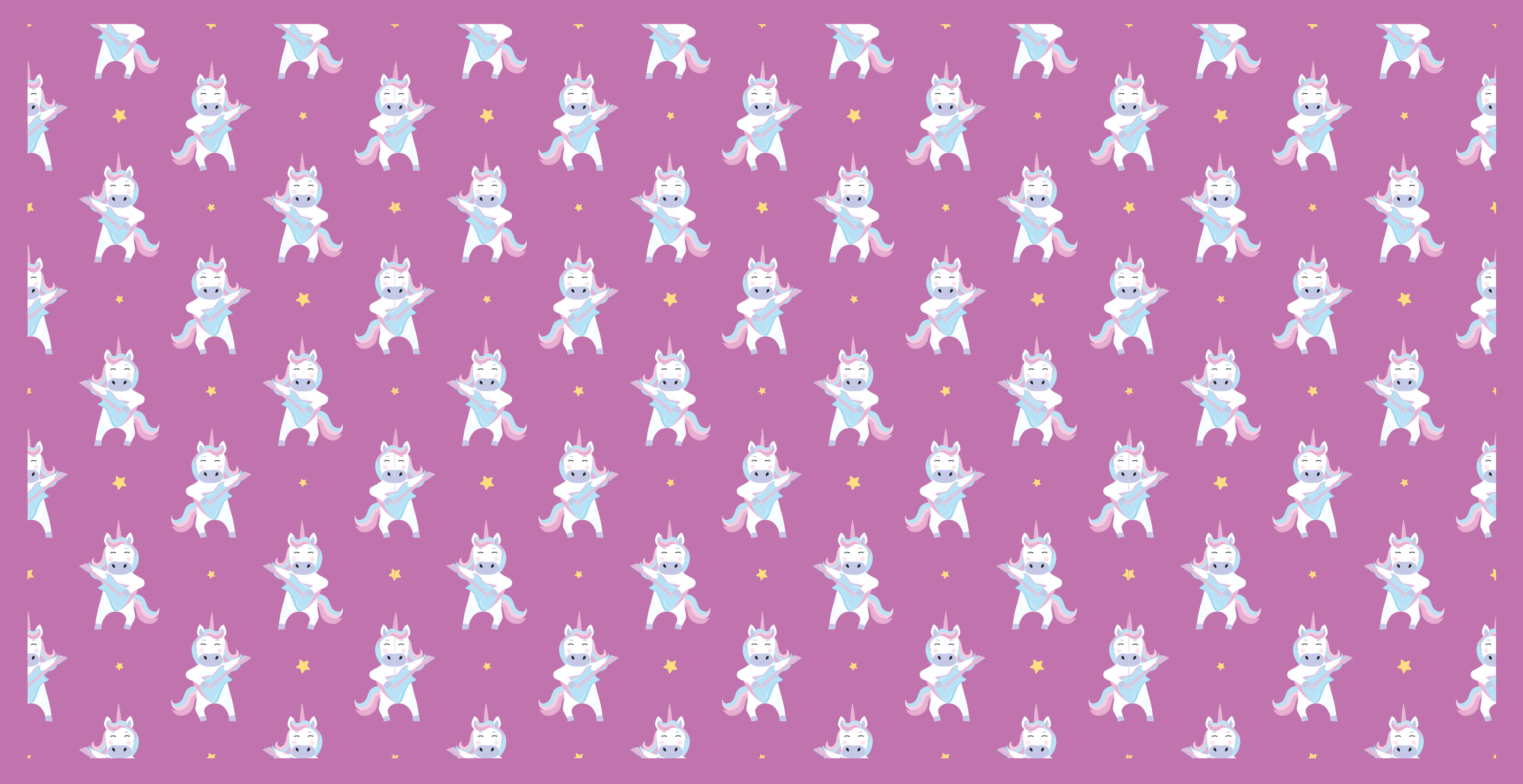 Unicorn Adventure Theme kids vinyl carpet - TenStickers