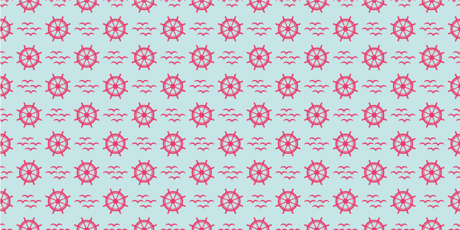 Nautical steering wheels kids vinyl carpet - TenStickers