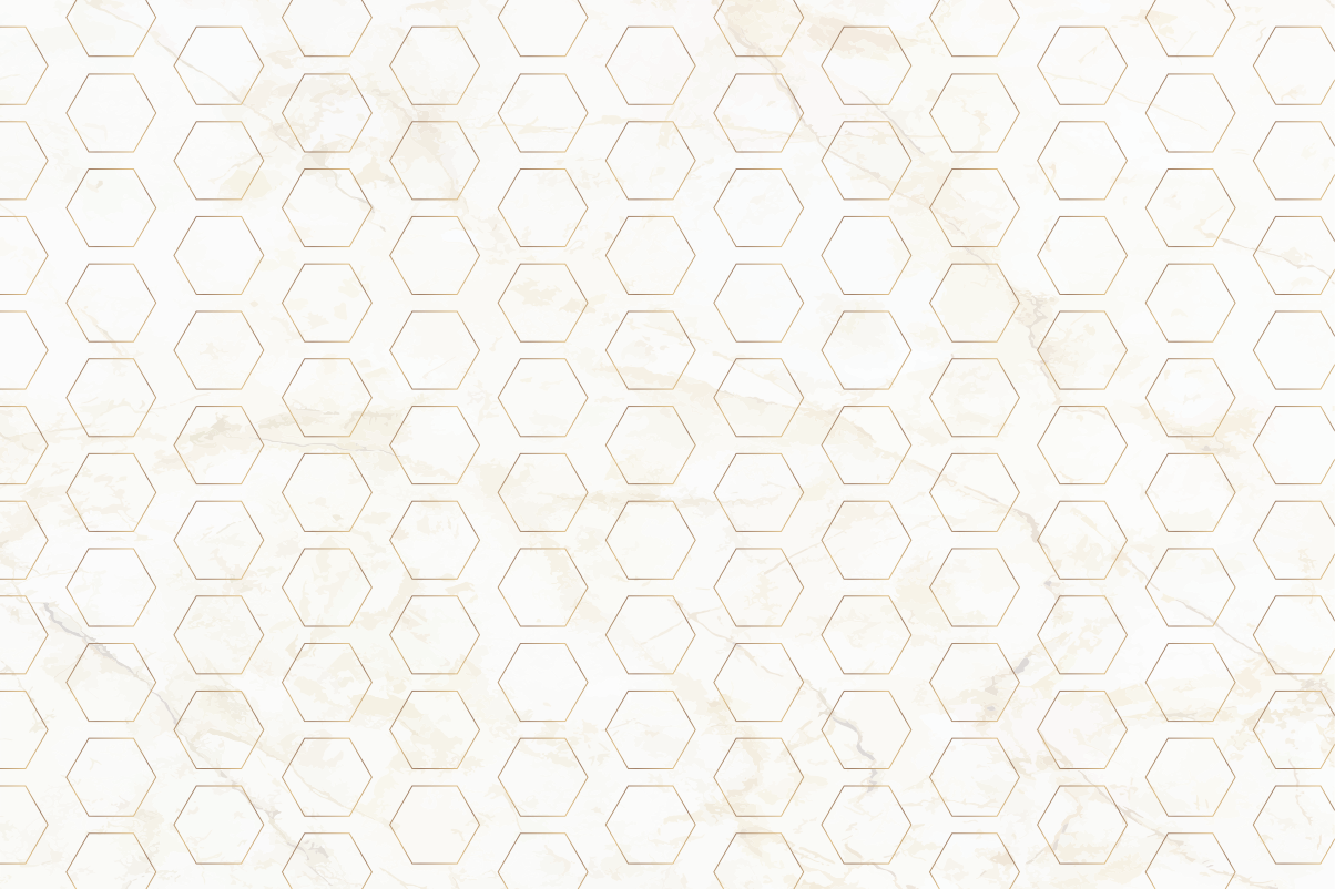 Marble vinyl carpet hexagon marble design - TenStickers