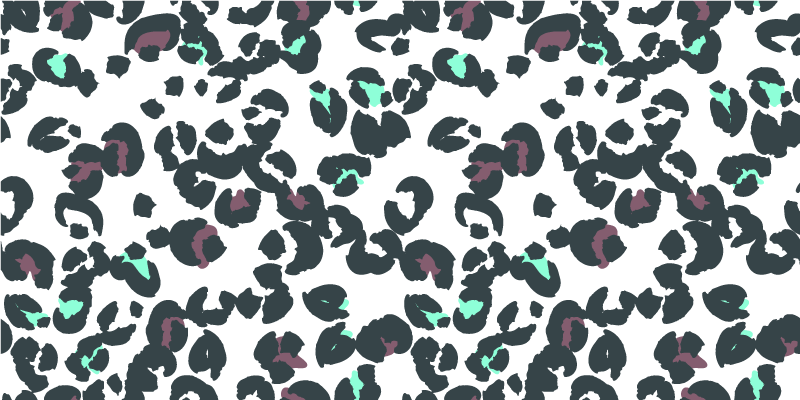 Leopard Pattern Style animal print vinyl carpet - TenStickers