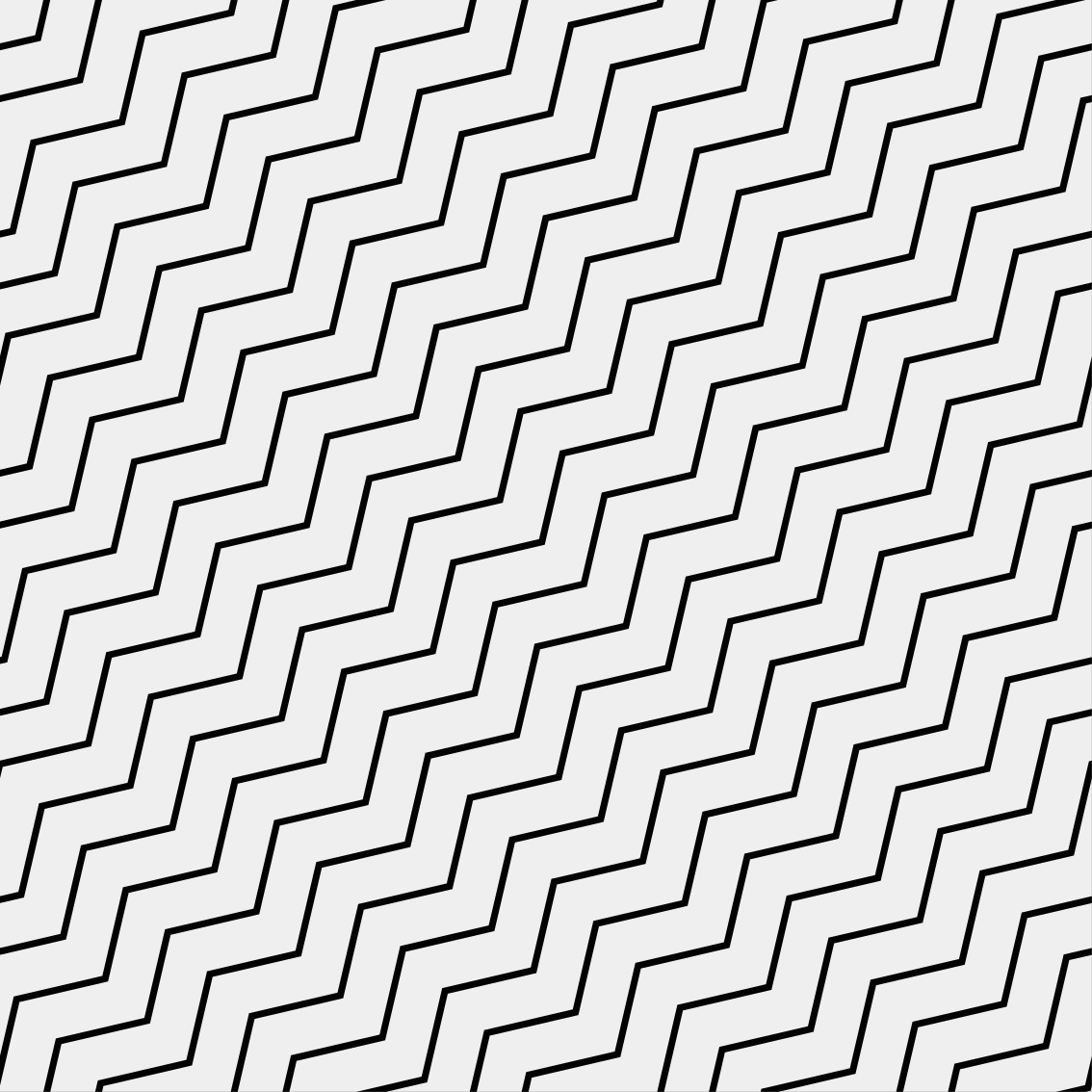Zigzag trend geometric vinyl carpet - TenStickers