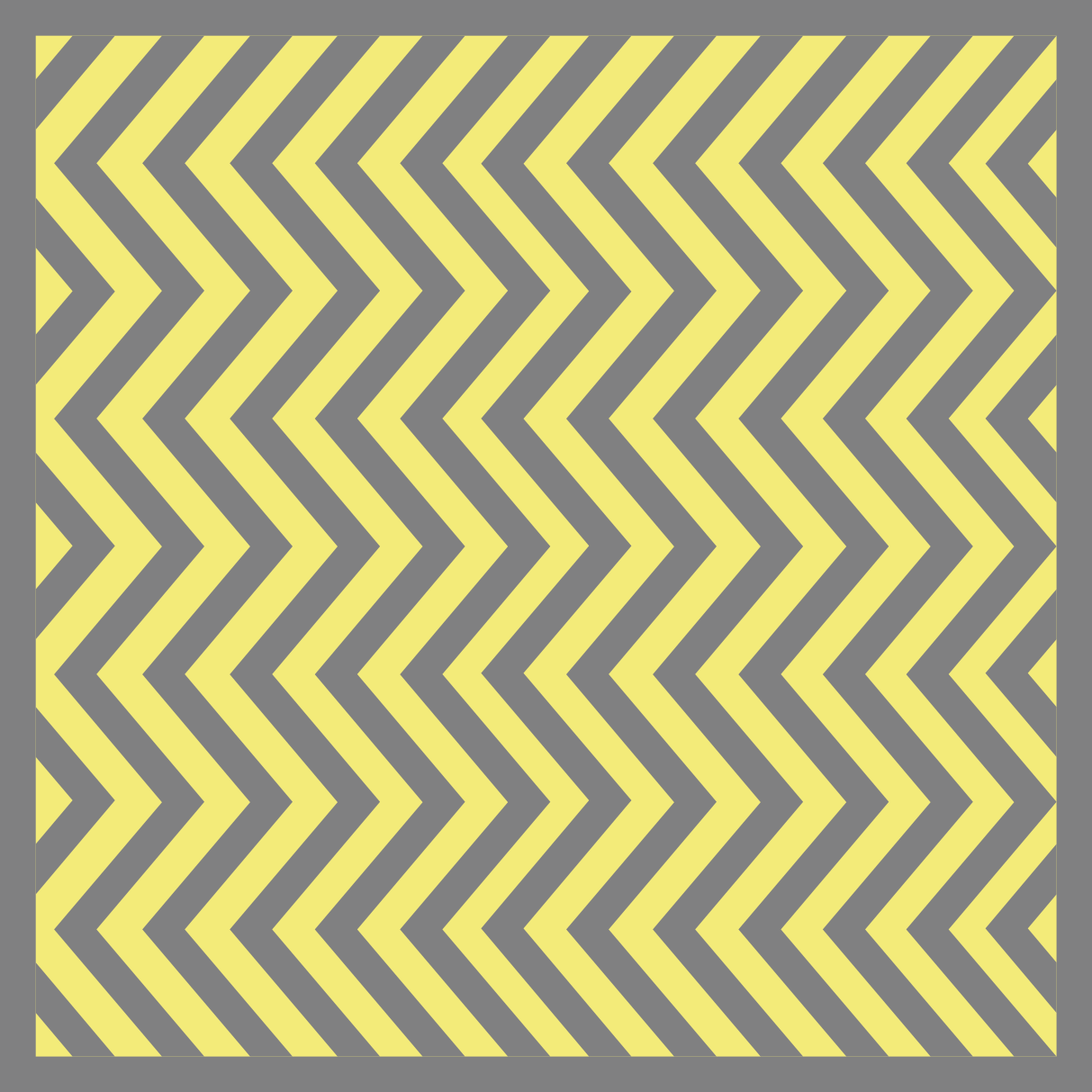 Chevron Pattern Yellow striped vinyl carpet - TenStickers