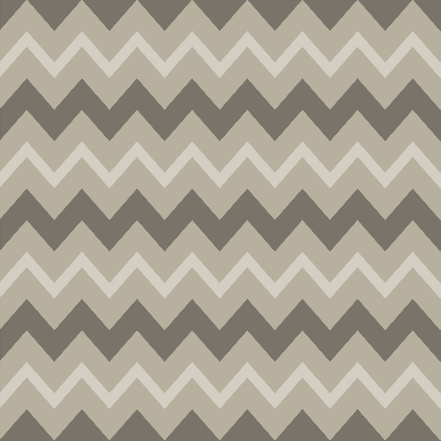 Striped vinyl carpet in brown chevron pattern - TenStickers