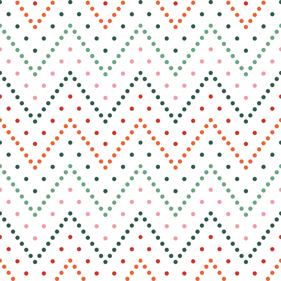 Colorful Chevron Pattern kids vinyl carpet - TenStickers