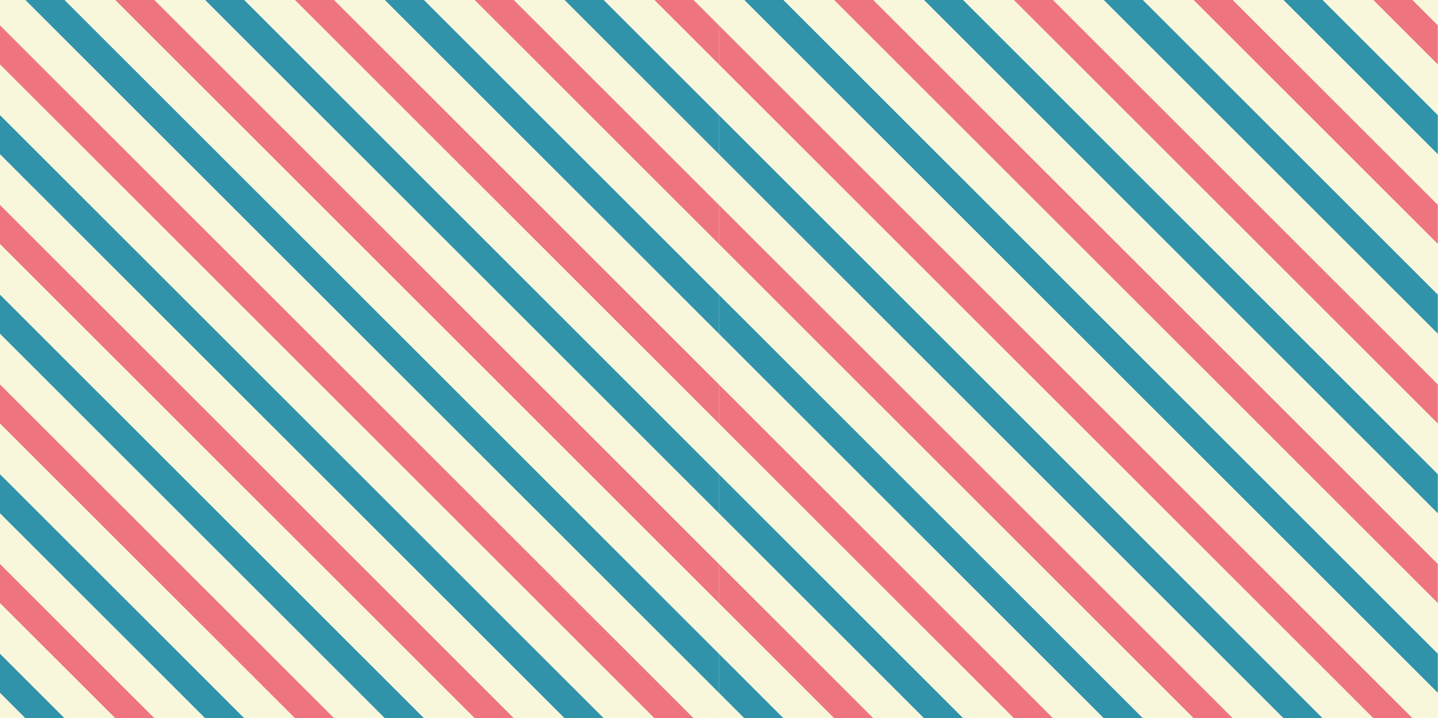 Striped vinyl carpet with vibrant angled stripes - TenStickers