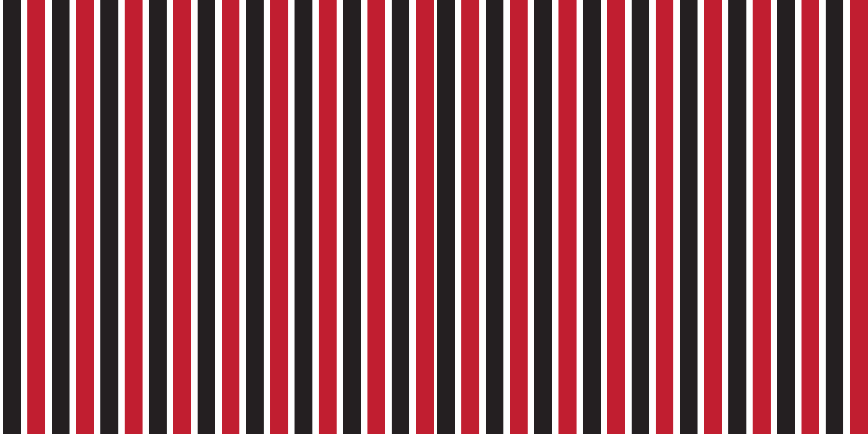 Striped vinyl carpet in red and black pattern - TenStickers