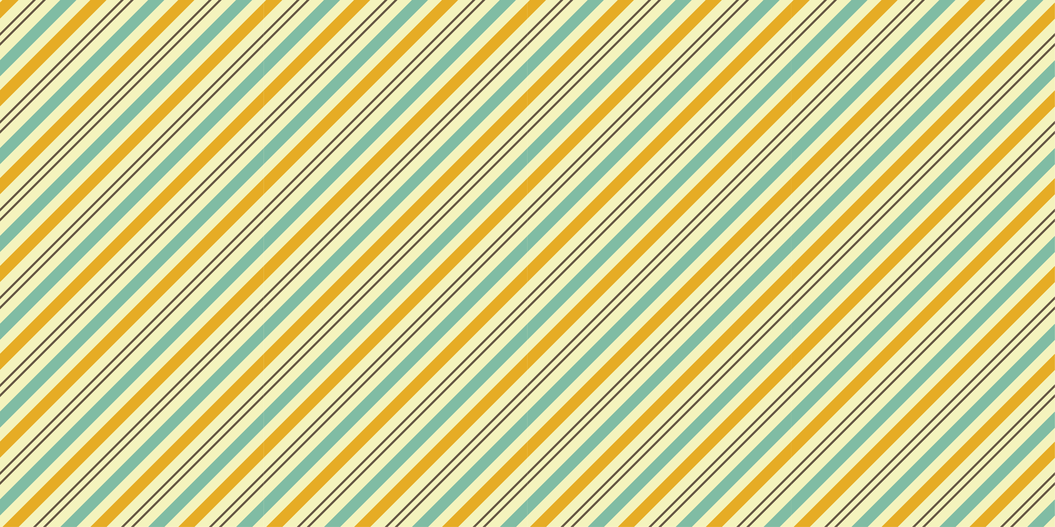 Striped vinyl carpet in diagonal blue and yellow - TenStickers