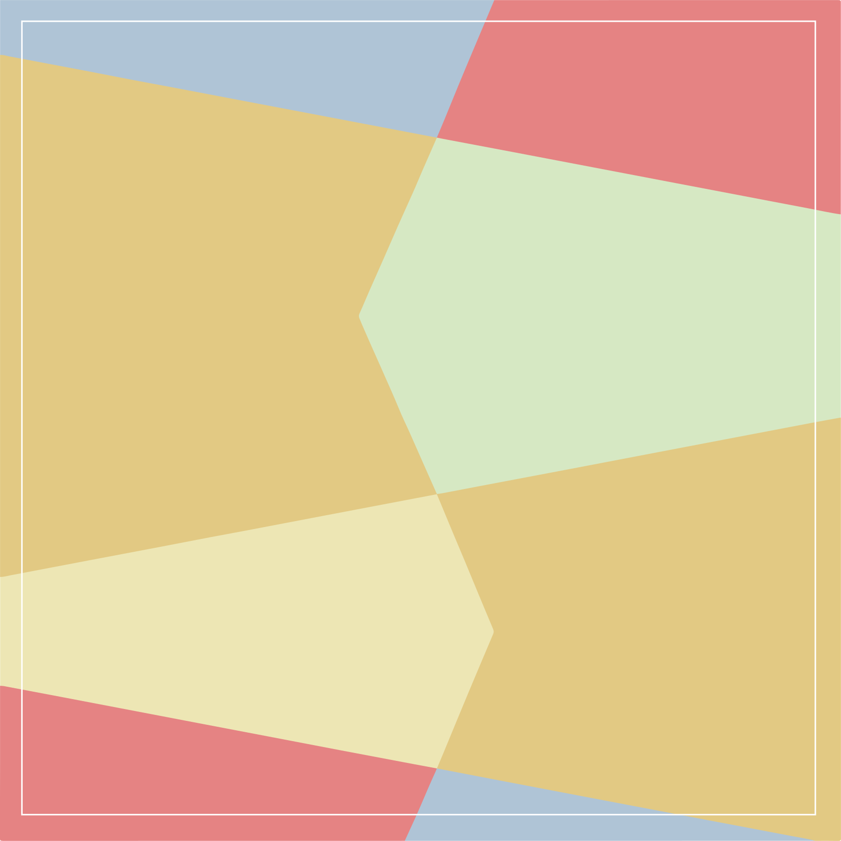 Geometric vinyl carpet lively geometric design - TenStickers