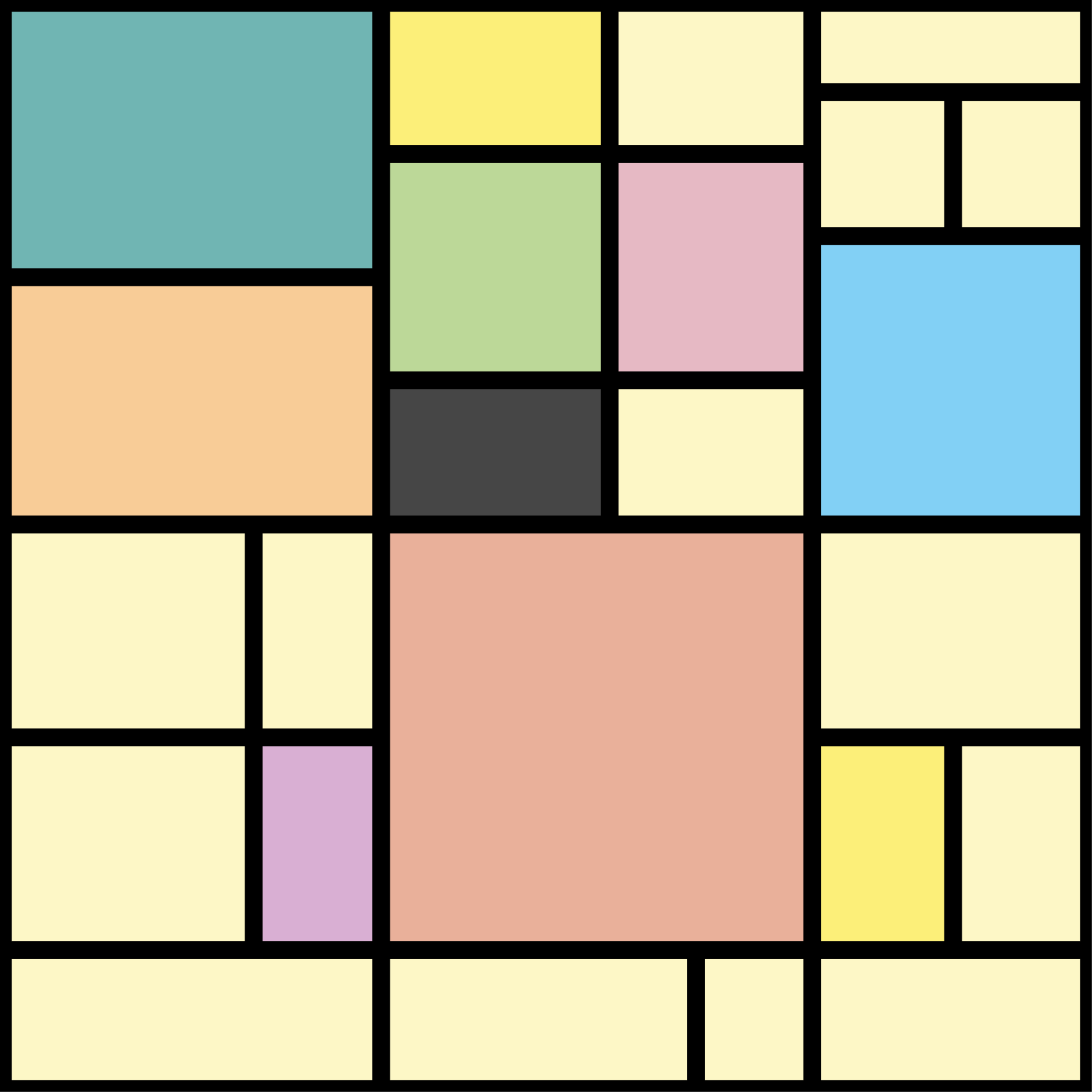 Vibrant Geometry geometric vinyl carpet - TenStickers