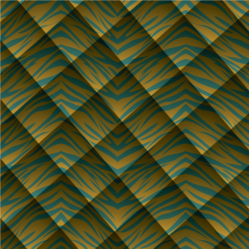 Animal print vinyl carpet zebra pattern fusion - TenStickers