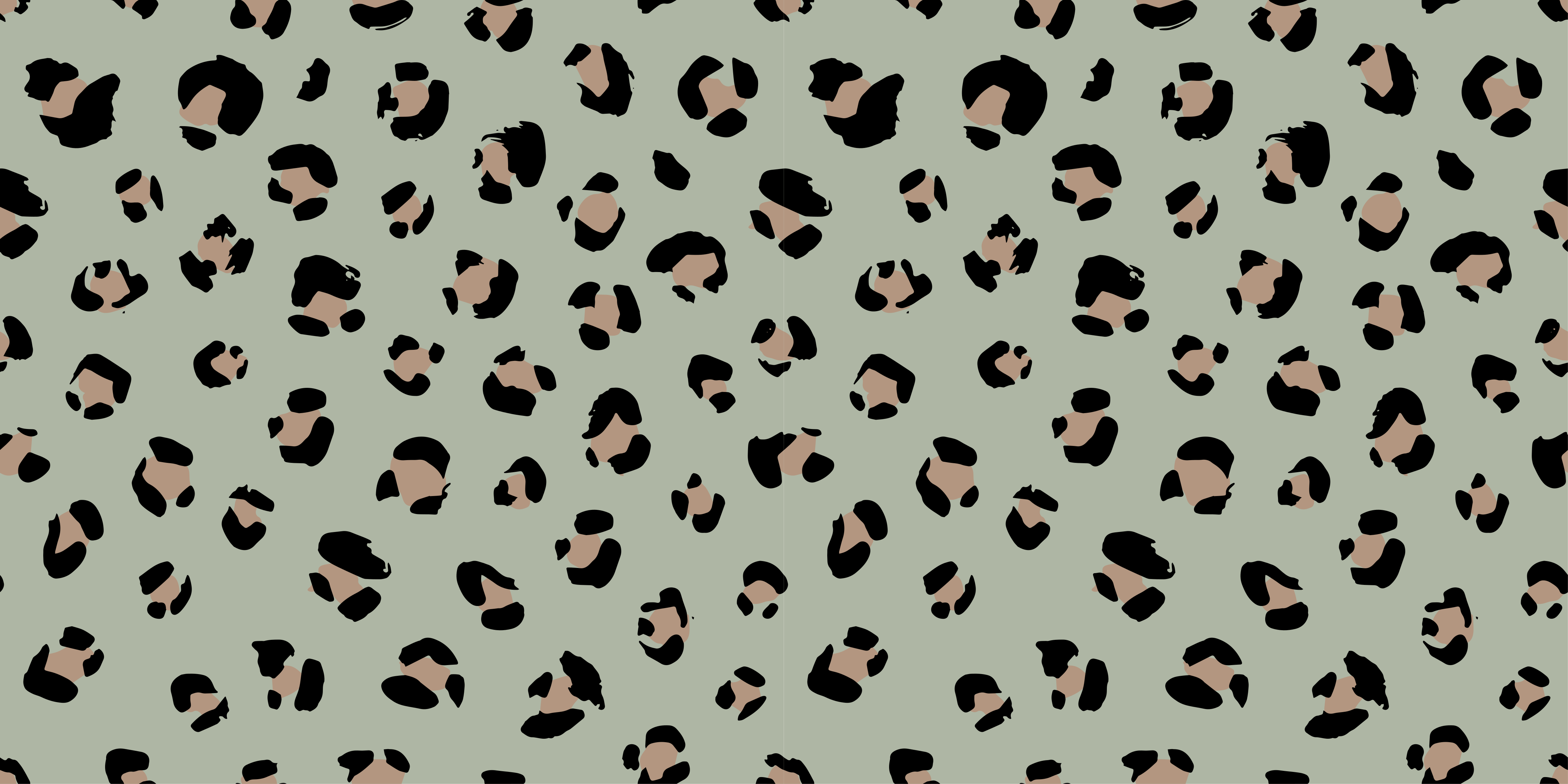 Animal print vinyl carpet leopard pattern design - TenStickers