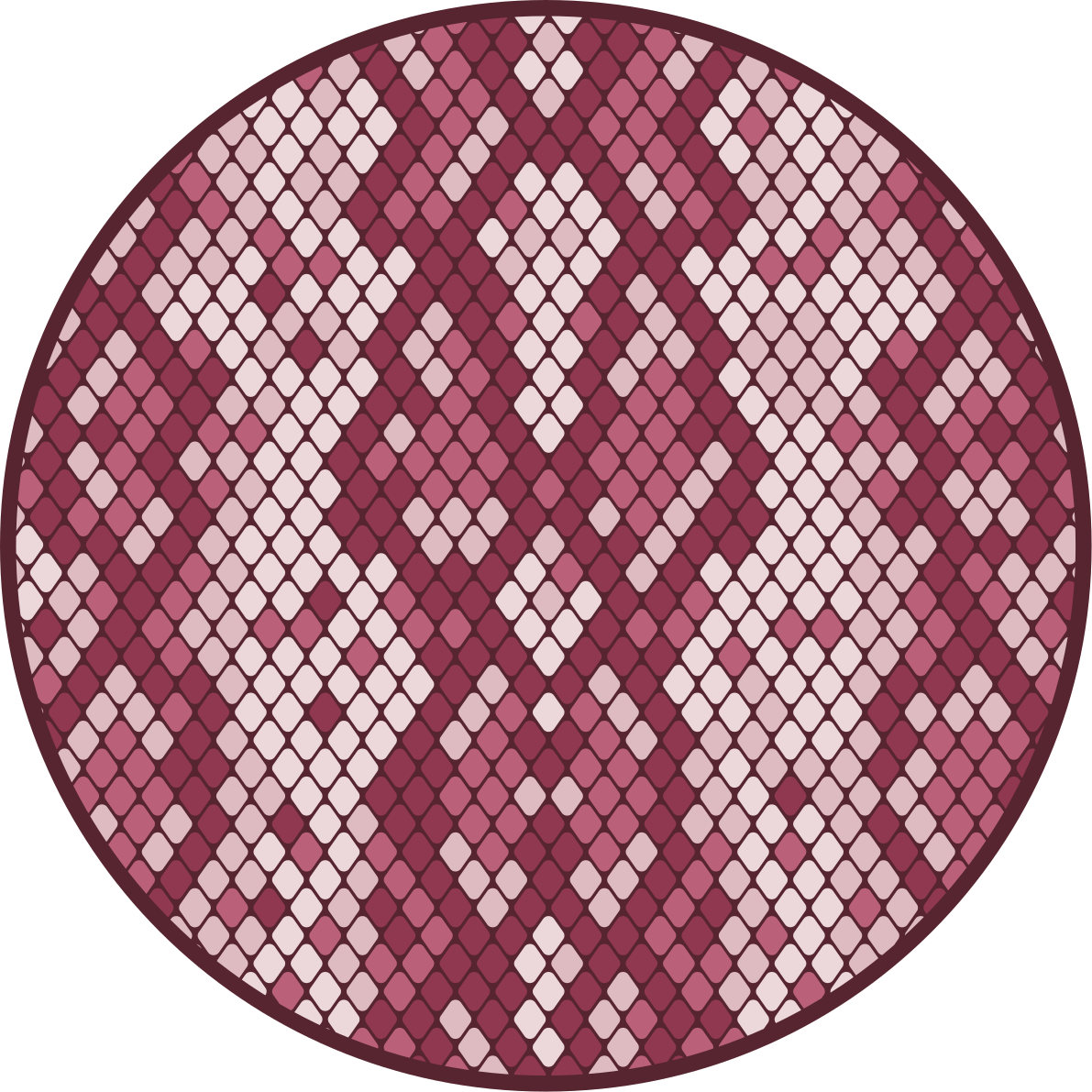Diamond Pattern Mix texture vinyl carpet - TenStickers