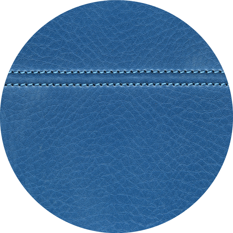 Texture vinyl carpet in leather blue effect - TenStickers