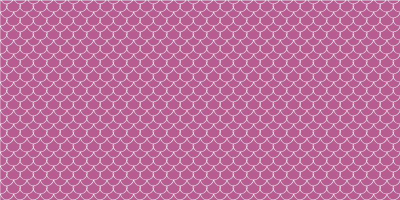 Pink scallop patterns animal print vinyl carpet - TenStickers