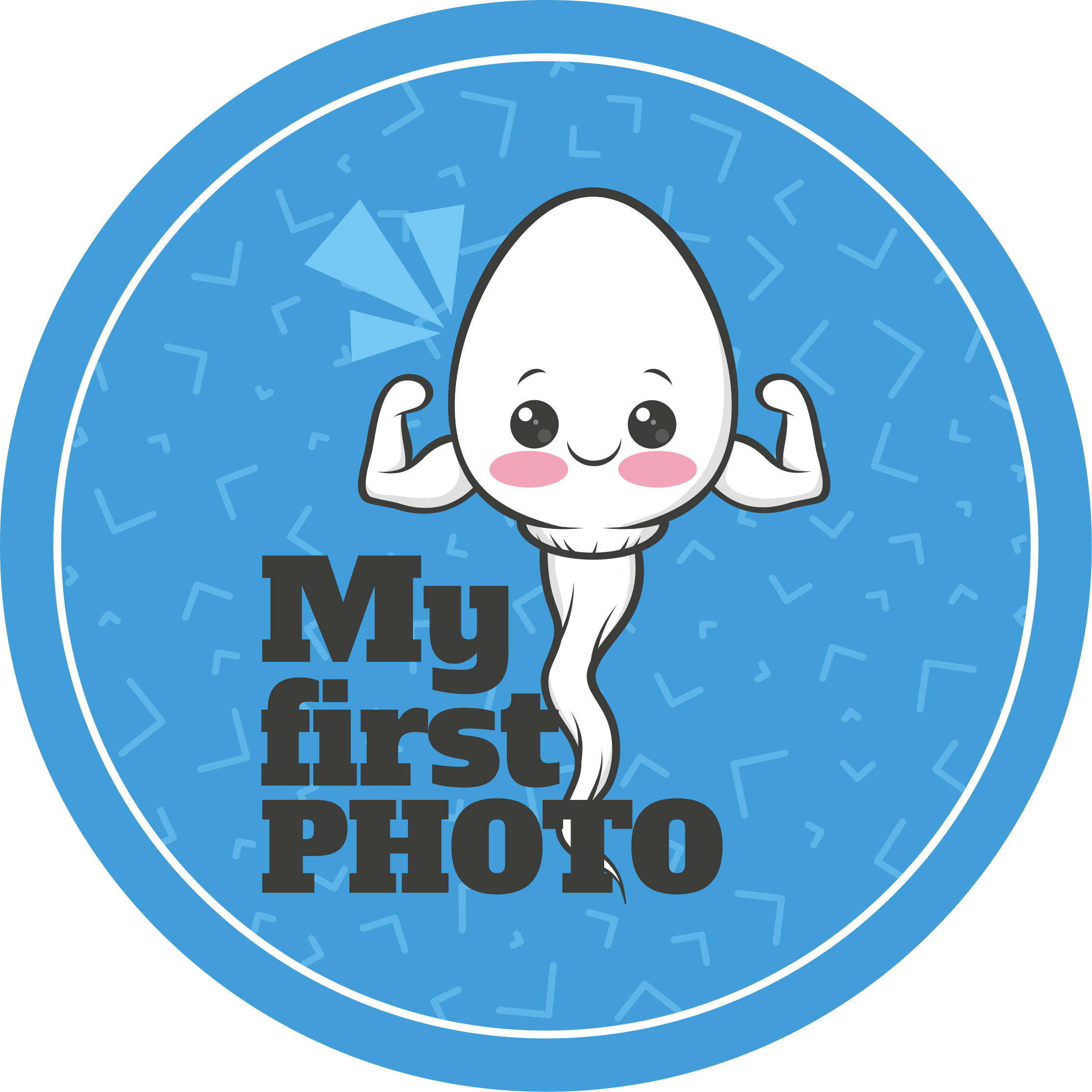 My first photo custom vinyl carpet - TenStickers