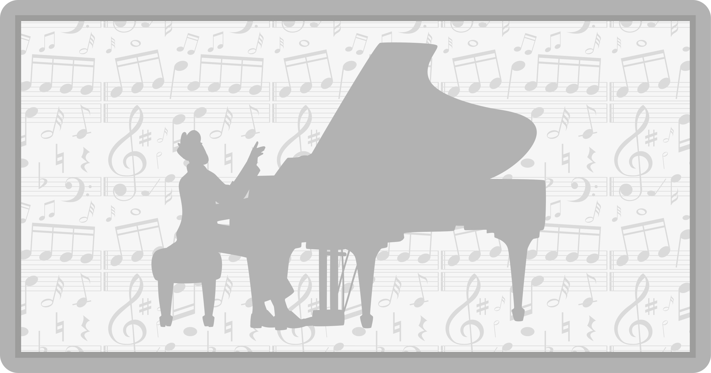 Musical Performance Scene event vinyl carpet - TenStickers