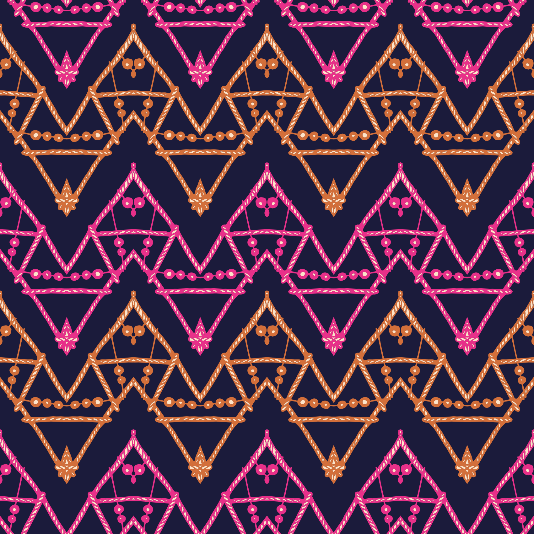 Colorful Tribal Pattern ethnic vinyl carpet - TenStickers