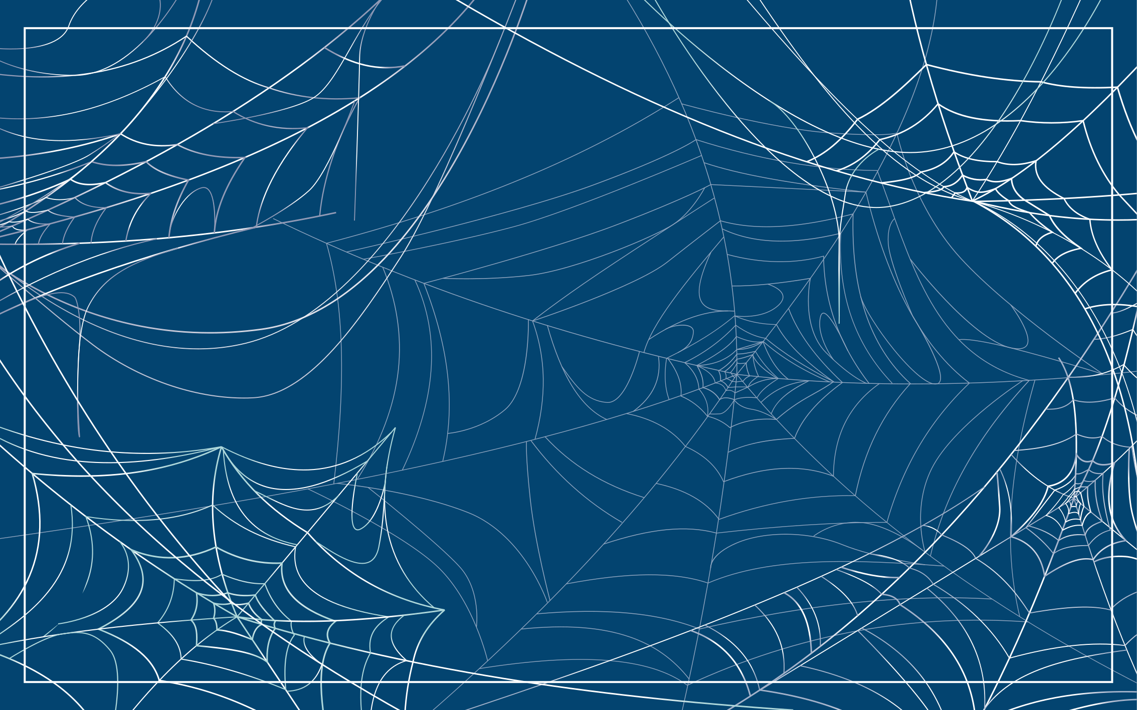 Spider Webs Pattern halloween vinyl carpet - TenStickers